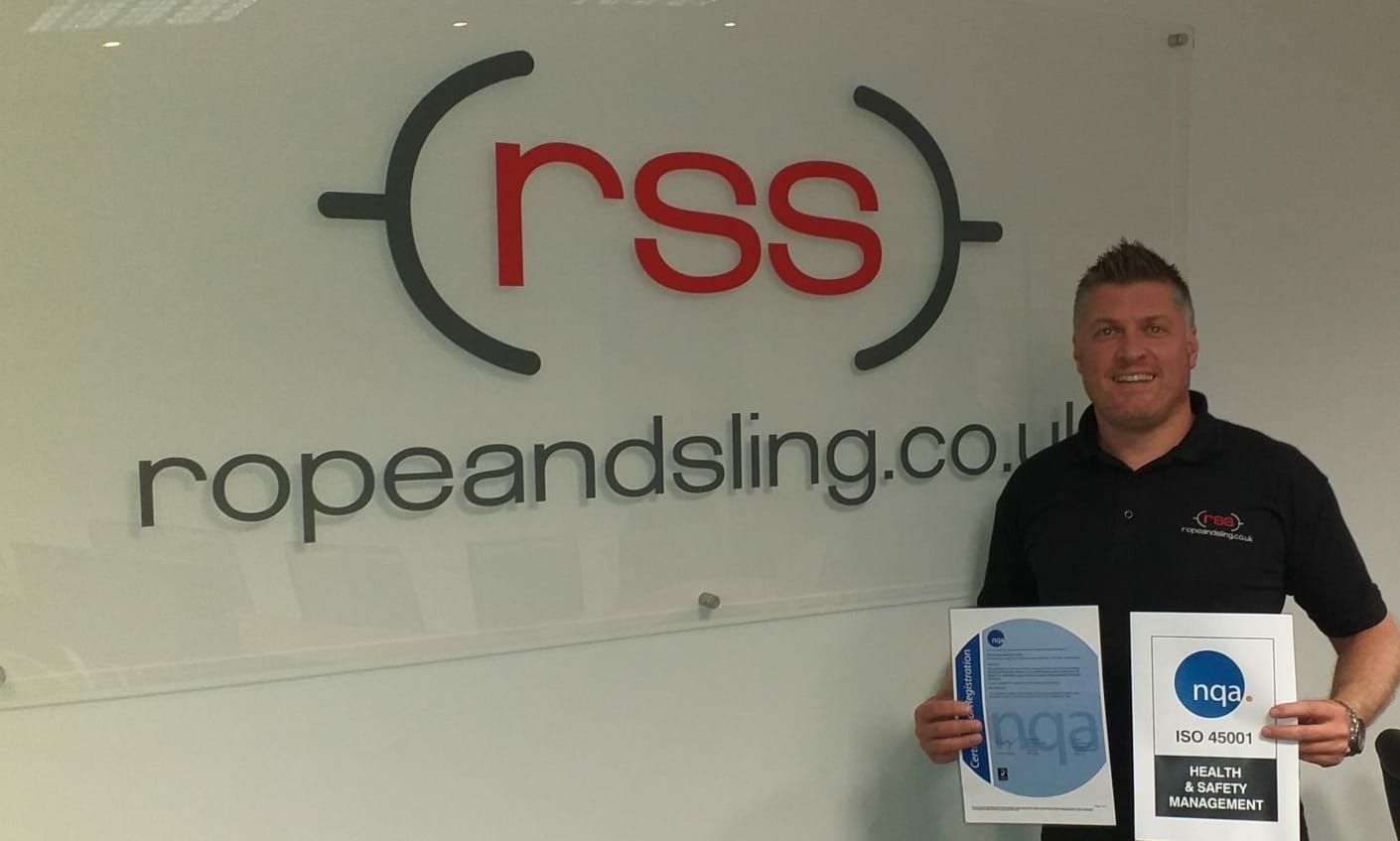 Rope and Sling Receives ISO 45001:2018