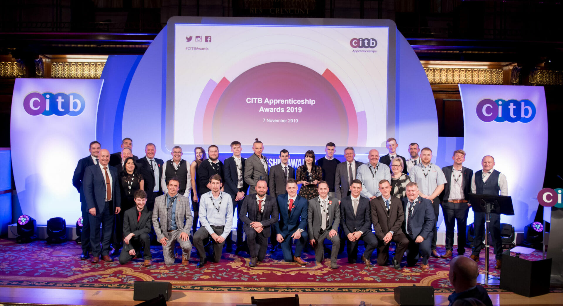 Success for 13 winners at the Apprenticeship Awards 2019