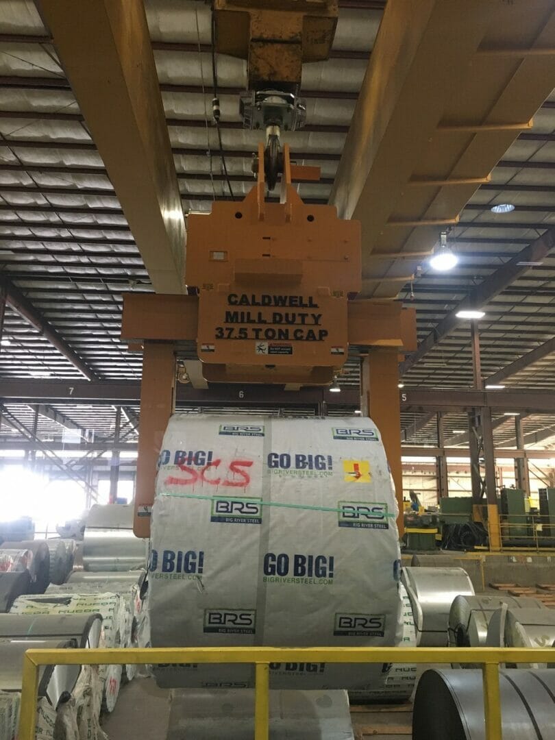 Caldwell Mill-Duty Coil Grab for Steel Service Center