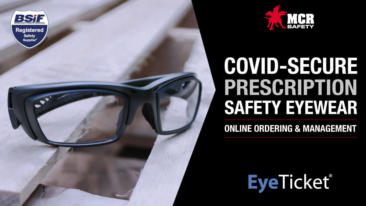 COVID SECURE Online Ordering for Prescription Protective Eyewear