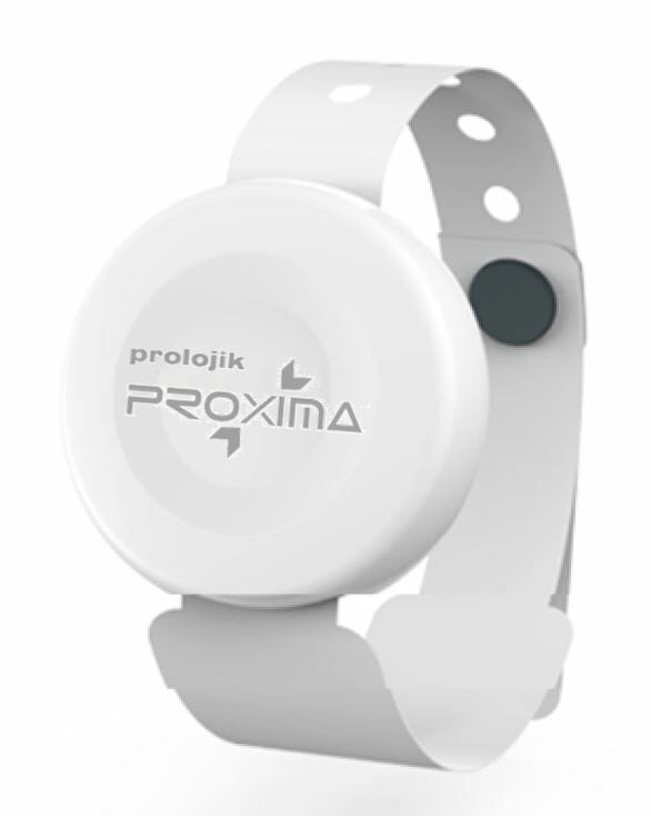 Proxima, the latest wearable tech from Prolojik, allows organisations and people to manage their own COVID-19 risk  @prolojik