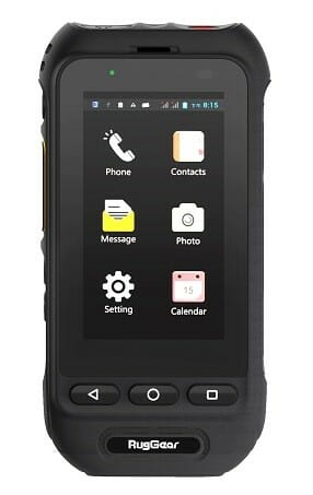 RugGear® presents the RG360 4G LTE smartphone with large PTT button