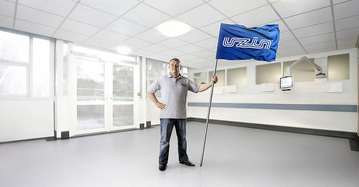 Uzin flooring systems rise to the challenge at Wythenshawe Hospital   @UzinLtd