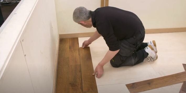 Video Series Karndean How To Series…Cutting and fitting a plank to a wall – Gluedown