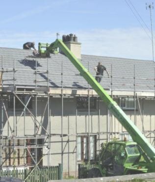 Construction company and plastering firm fined after employee falls from height