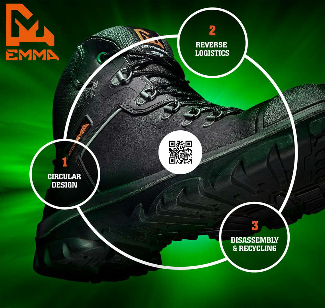 EMMA – Sustainably Responsible Safety Footwear @SnickersWw_UK