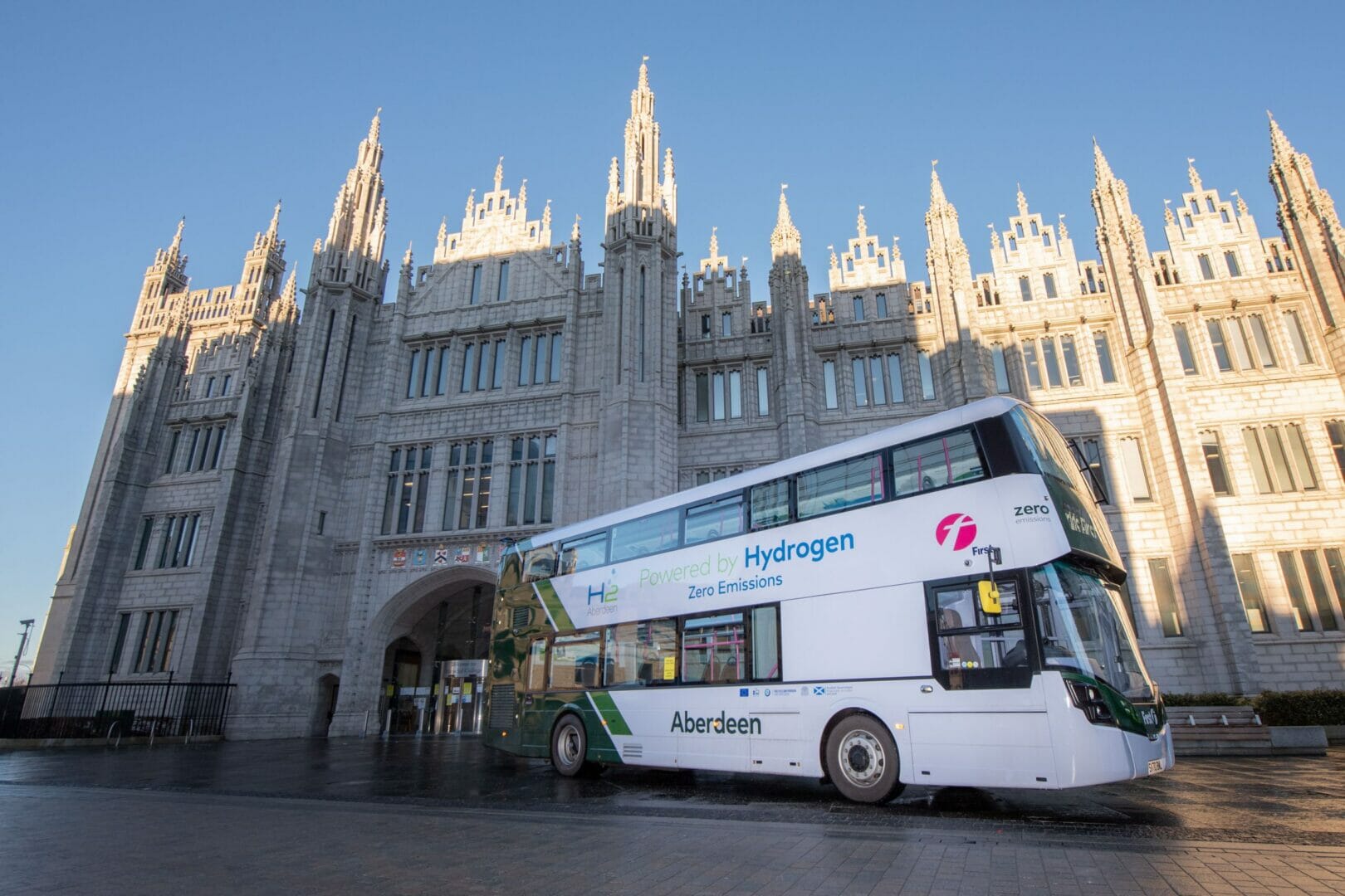 HDR | Hurley Palmer Flatt helped First Bus get Aberdeen ‘hydrogen ready’ with the introduction of the world’s first hydrogen-powered double-decker buses @hpf_group