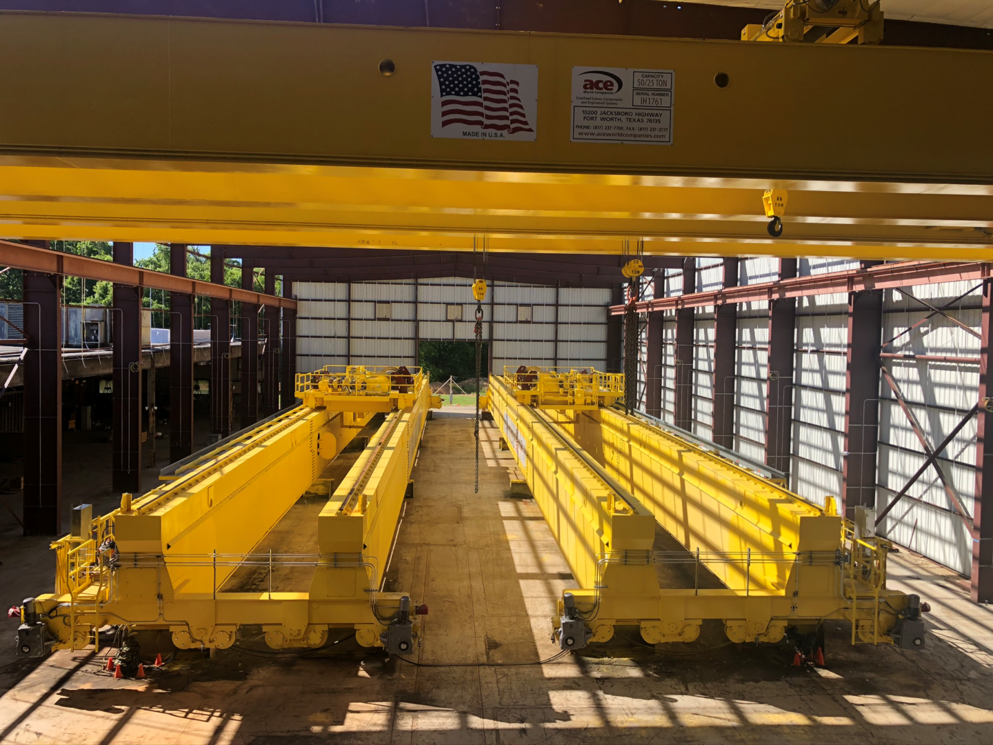 Ace Cranes for Cape Canaveral Project @aceworldcompany