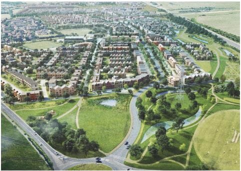 Stonebond Properties acquires 9.8 acres to deliver 202 homes at Linmere development in  Houghton Regis