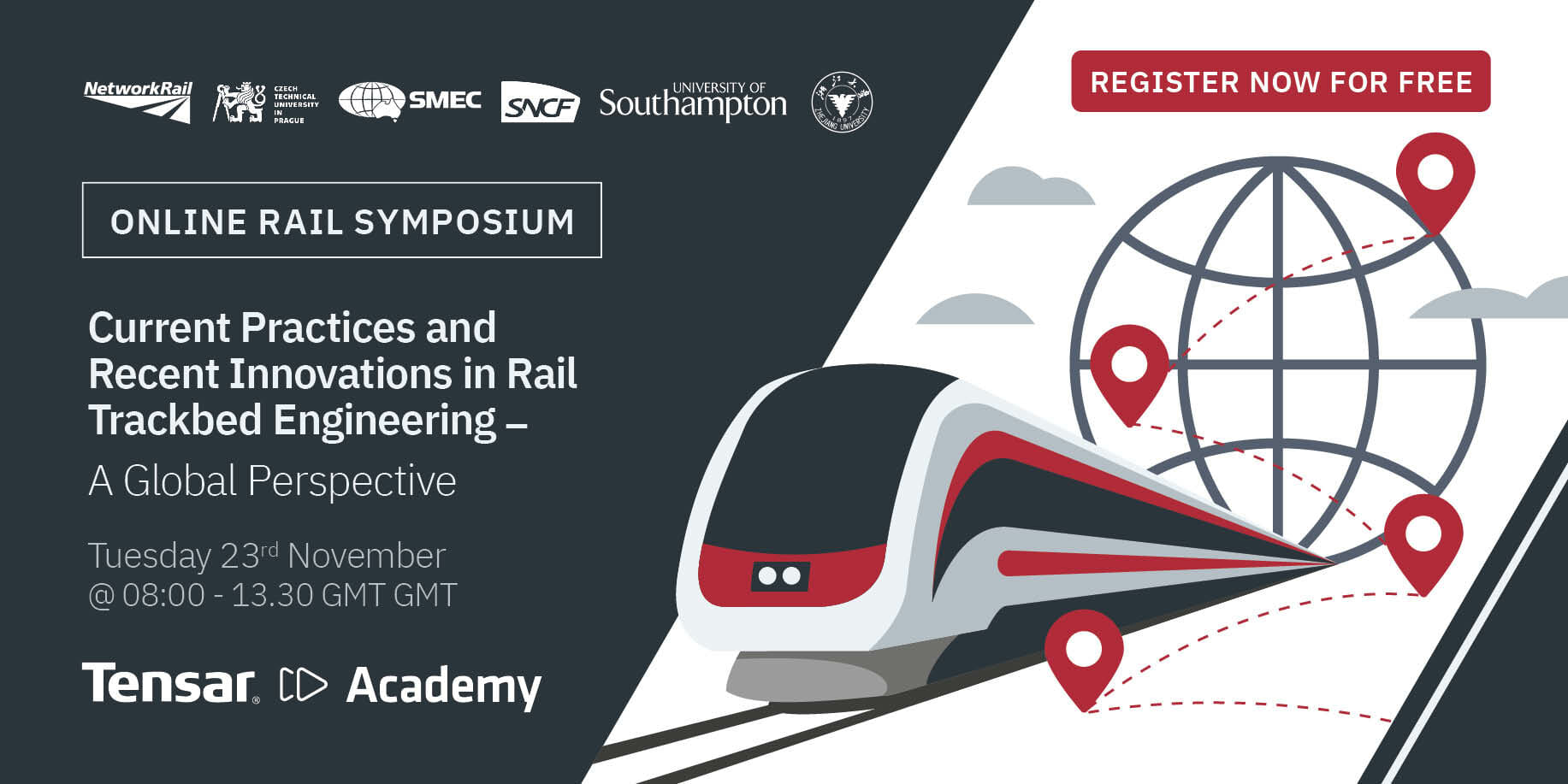 Tensar Presents ‘Current Practices & Recent Innovations in Rail Trackbed Engineering – A Global Perspective’ @TensarInsights