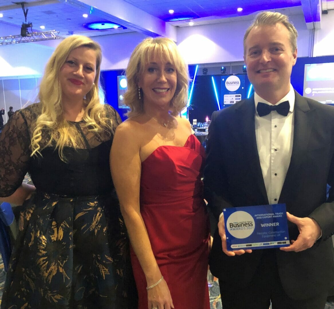 Mecalac takes home gold at CoventryLive Business Awards @Mecalac_CE