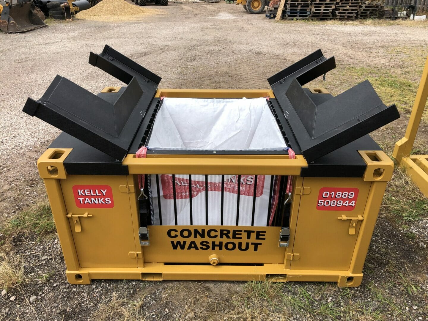 Kelly Tanks provide innovative, cost-effective Concrete Washout Water Treatment Systems for hire or purchase @KellyTanksLtd