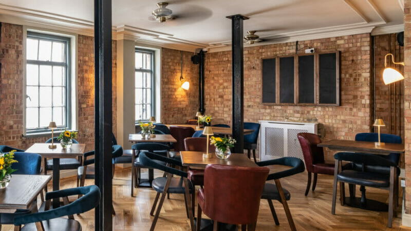 The Footman Undergoes Stylish Transformation with a Little Help from Stories Flooring