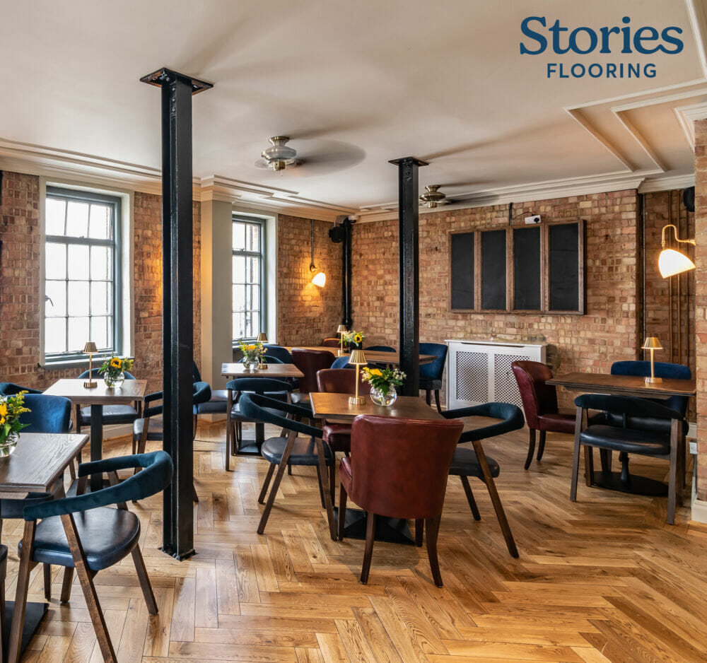 The Footman Undergoes Stylish Transformation with a Little Help from Stories Flooring