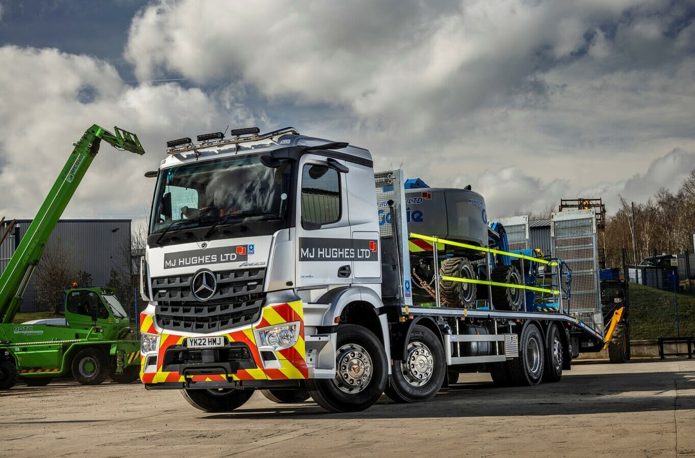 MJ Hughes bridges the visibility gap with MirrorCam-equipped Mercedes-Benz Arocs from Northside Truck & Van   