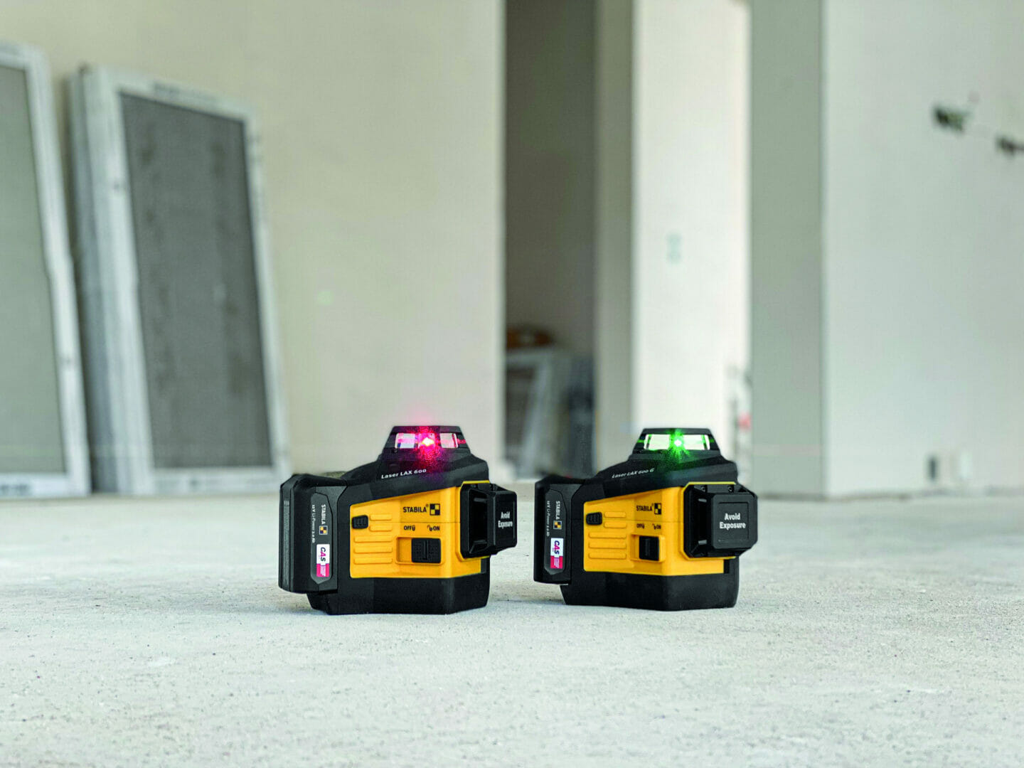 New multi-line lasers from STABILA –  Superior visibility for efficient levelling