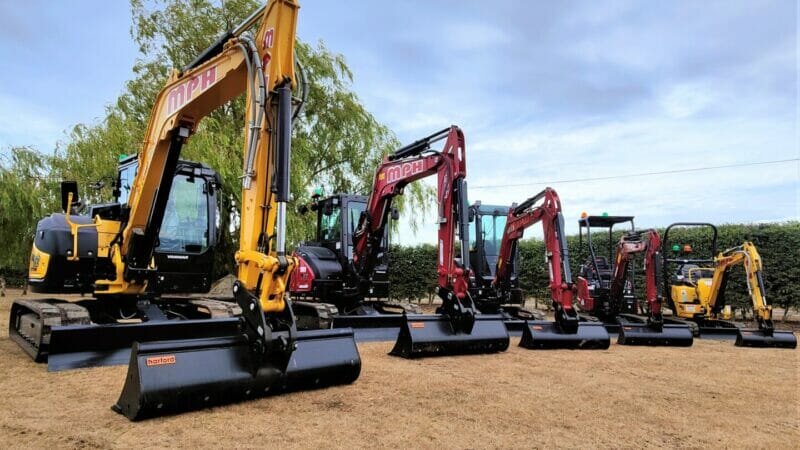 New Yanmar excavators help Monk Plant Hire meet growing customer demand ￼