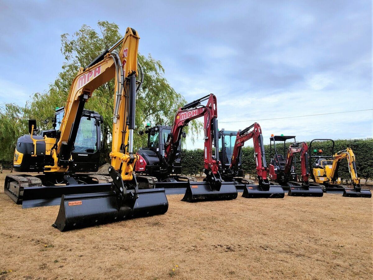 New Yanmar excavators help Monk Plant Hire meet growing customer demand ￼