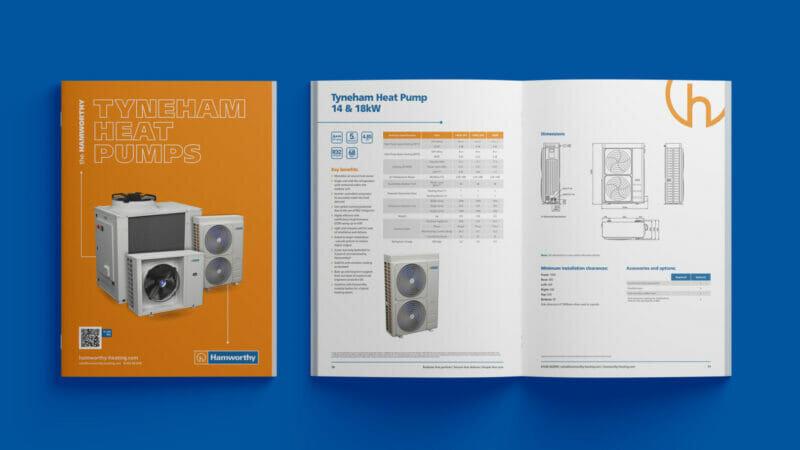 HAMWORTHY HEATING RELEASES NEW TYNEHAM HEAT PUMP BROCHURE @heatingatwork