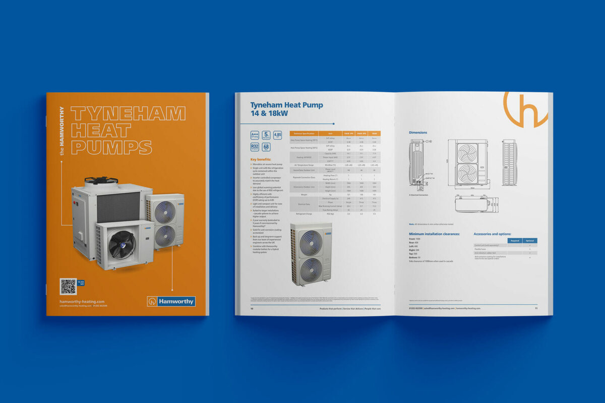 HAMWORTHY HEATING RELEASES NEW TYNEHAM HEAT PUMP BROCHURE @heatingatwork