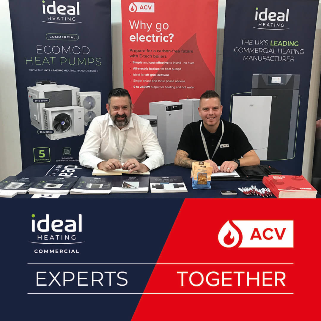 Experts together: Ideal Heating & ACV exhibit at Specifi events across the UK