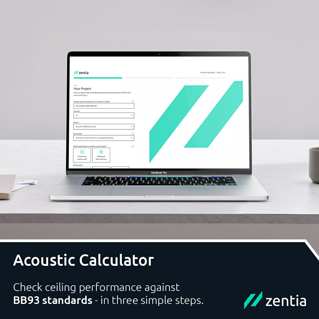 Zentia launches new acoustic calculator