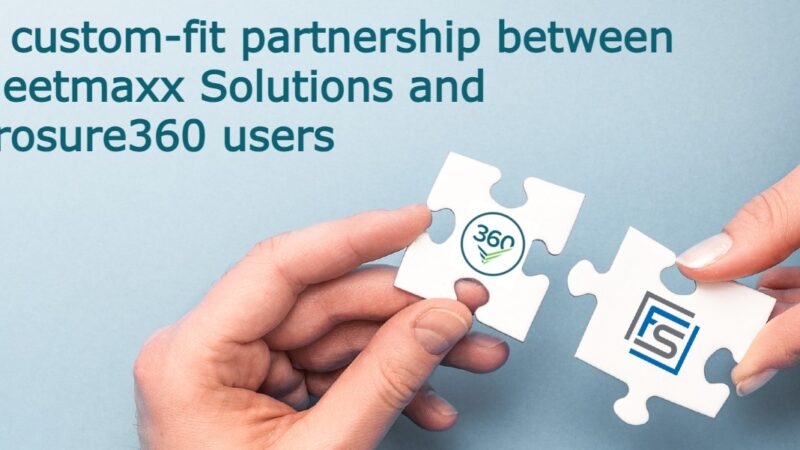 Announcing a custom-fit partnership between Fleetmaxx Solutions and Prosure360 users