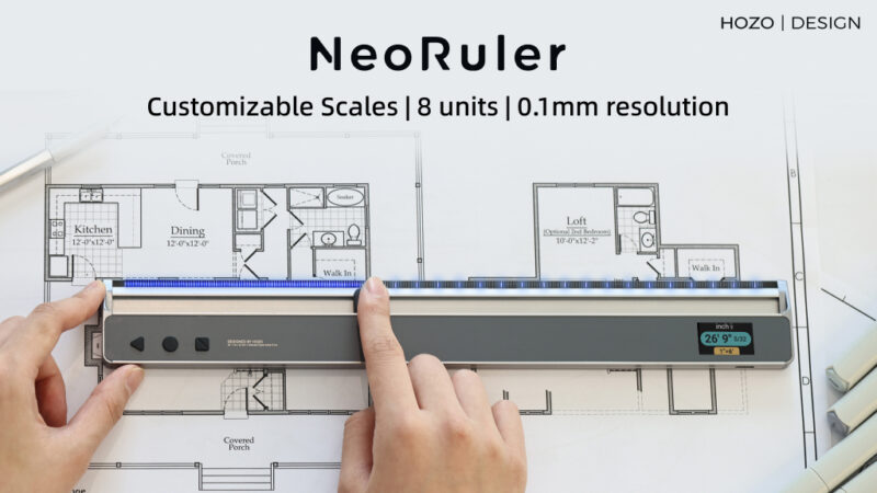 NeoRuler, a smart ruler is about to change how we measure