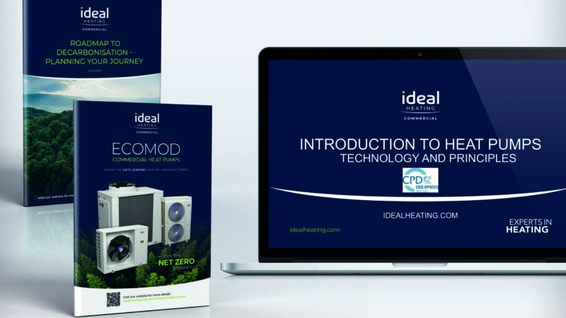 New commercial heat pump resources from Ideal Heating include CIBSE accredited CPD