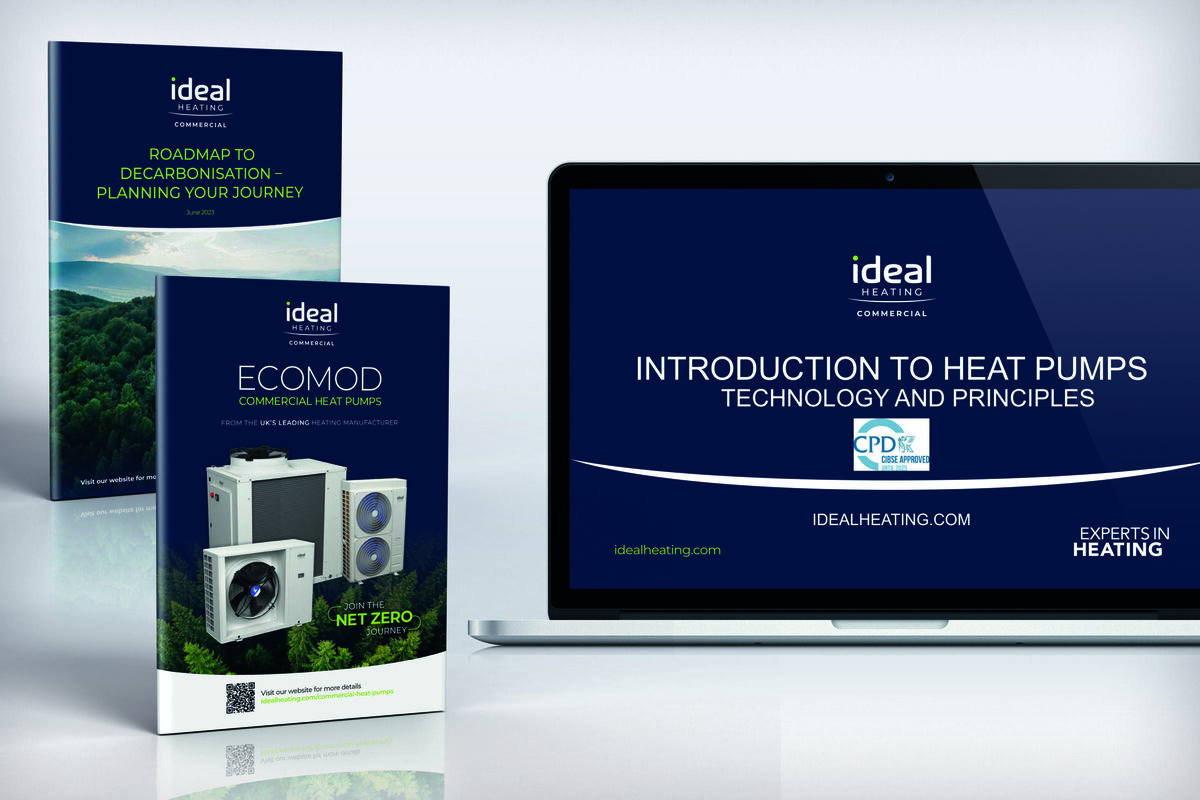 New commercial heat pump resources from Ideal Heating include CIBSE accredited CPD