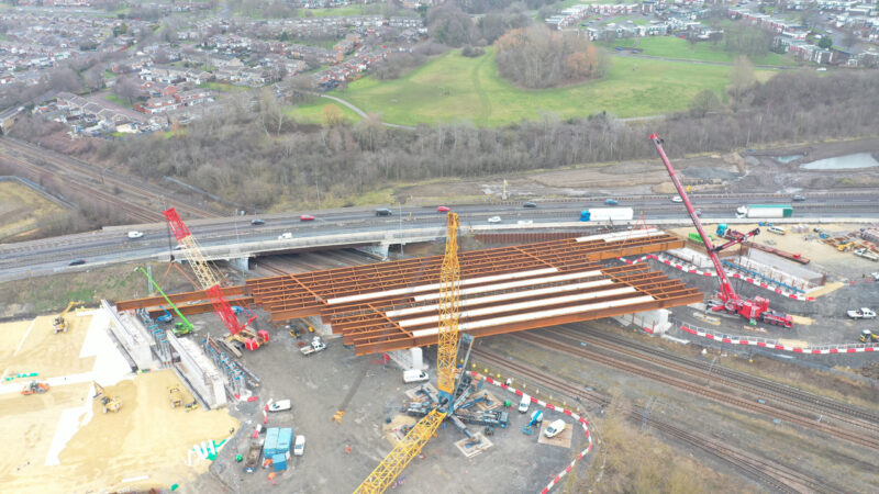 BUILDING BRIDGES DURING MAJOR A1 UPGRADE, WITH MABEY HIRE’S PROPPING EXPERTISE