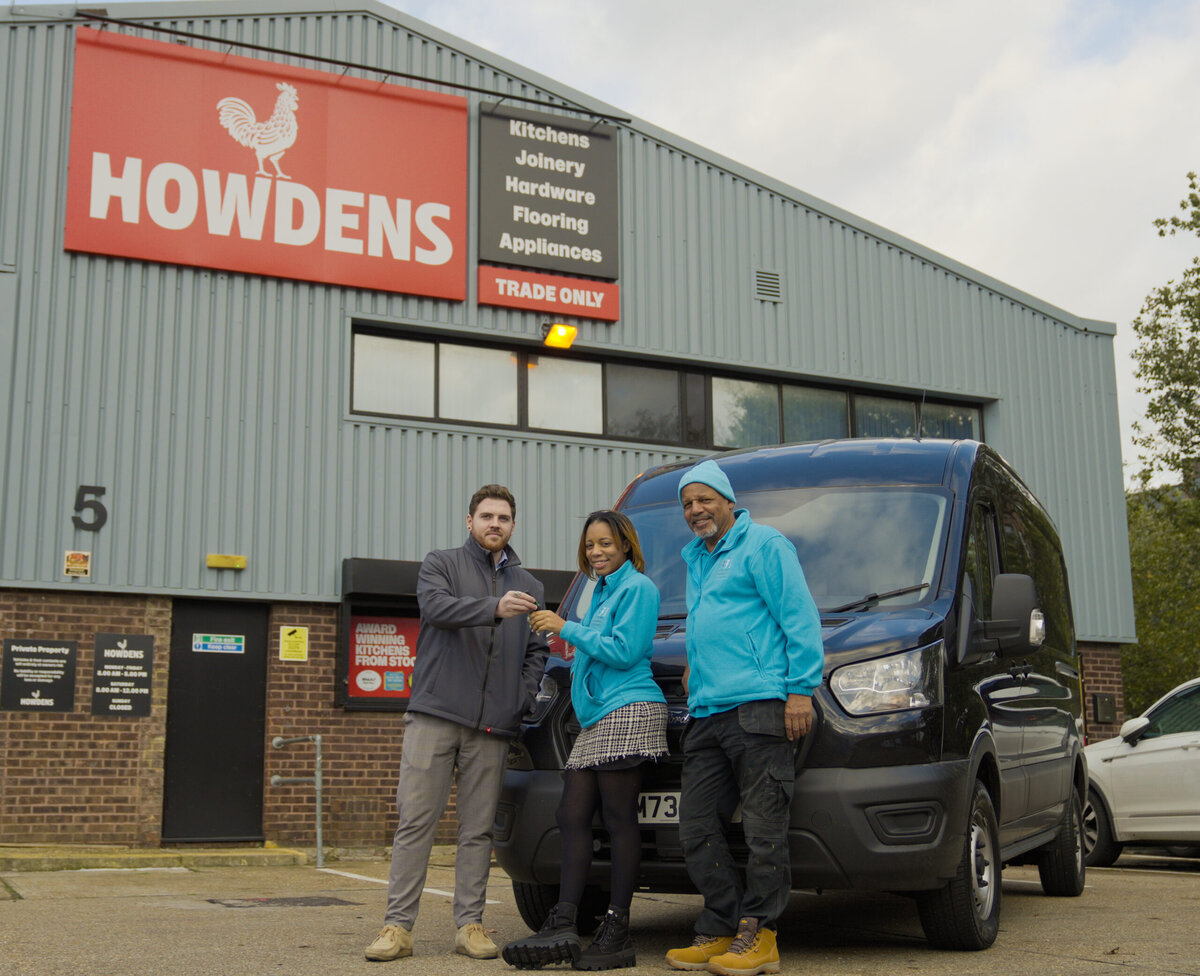 SYDENHAM TRADESPERSON WINS £38,000 VAN FROM HOWDENS