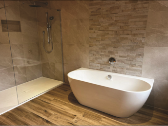 Schlüter-Systems’ waterproofing solutions for beautiful bathrooms