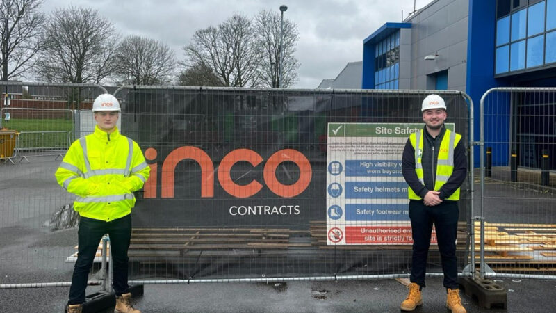 Investment in Early Years’ Talent Scheme helps Inco Contracts bridge the construction skills gap