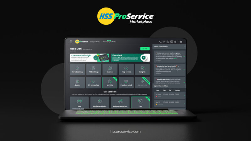 HSS Hire launches revolutionary new online marketplace, HSS ProService