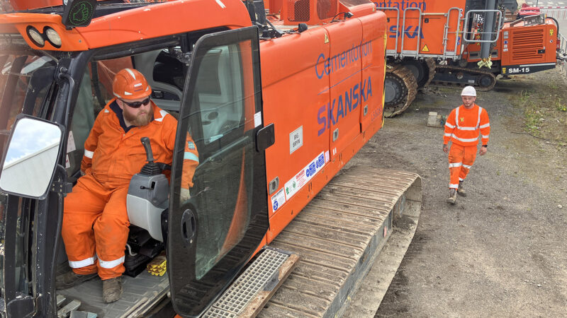 Cementation Skanska taps into Spillard’s Human Detection System to boost safety on site