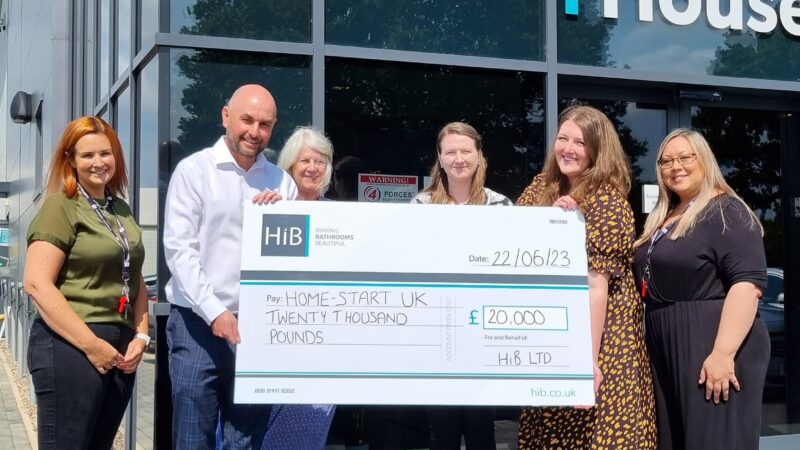 Hundreds of families supported through HiB’s partnership with Home-Start UK