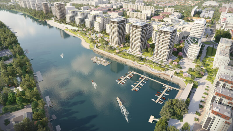 Cordia launches flagship riverfront regeneration project in Budapest, Marina City