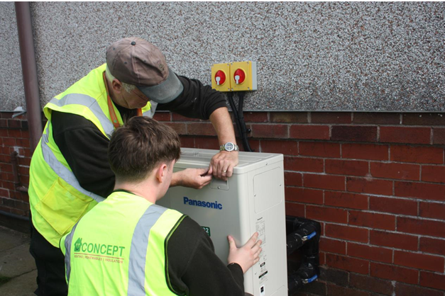 Panasonic provides efficient heating solutions in social housing with Service Cloud software