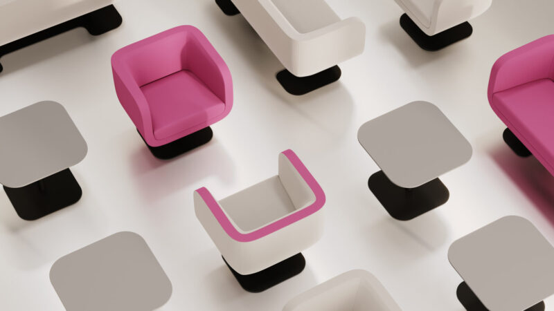 Nowy Styl and Kusch+Co Unite at Orgatec 2024 with a focus on colour and building relations, showcase of over 20 new products  and keynote by Karim Rashid.