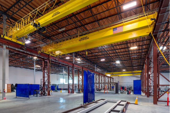 Specht Industries Installs R&M Cranes, Hoists at Autoclave Systems Manufacturer