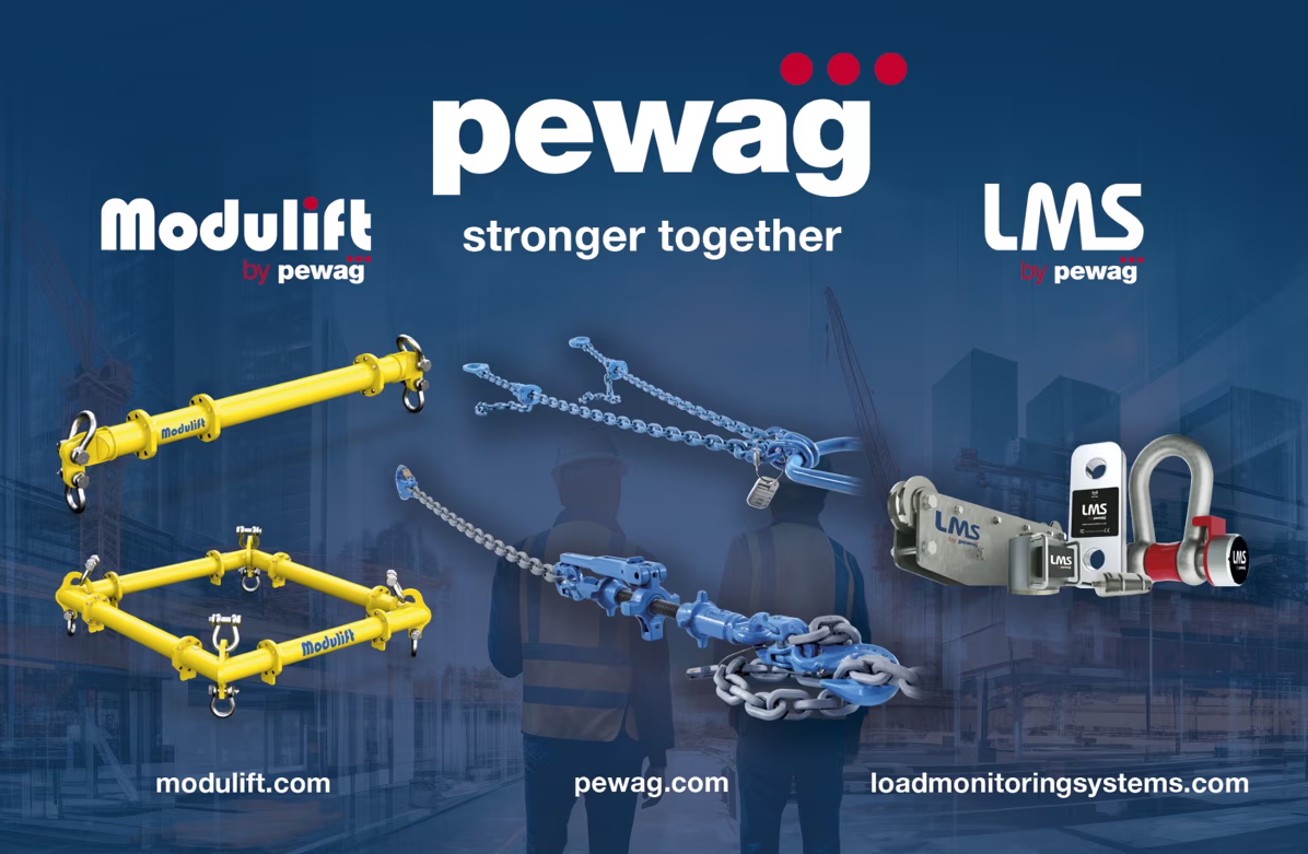 pewag, LMS, Modulift Brands Brought Together